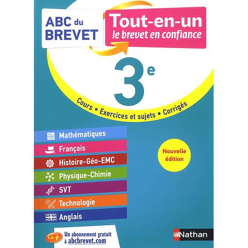 Tout-en-un 3e Toutes les matières