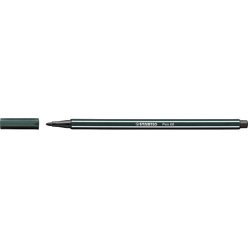 Feutre Pen 68 Stabilo - vert anglais foncé - n°63