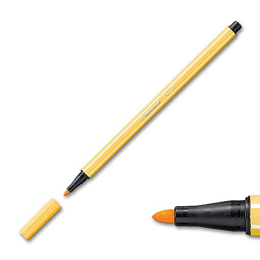 Feutre - Stabilo - Pen 68 - jaune