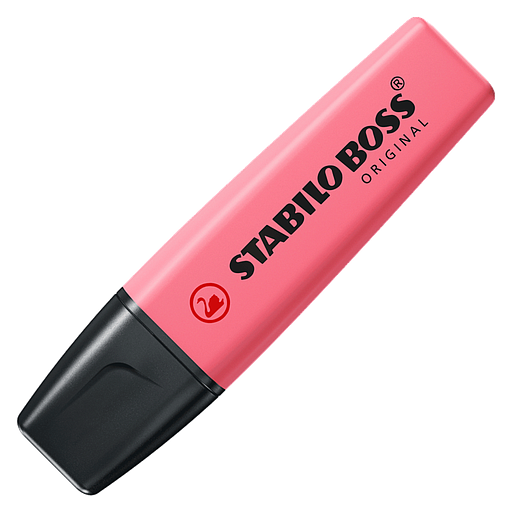 Fluorescent Stabilo Boss - Original Pastel - Rose Pastel