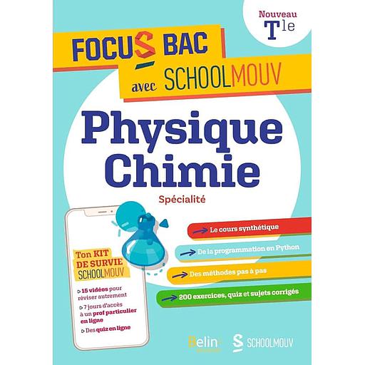 Physique-Chimie Spécialité Tle