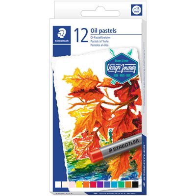 Ensemble de 12 Pastels à Huile