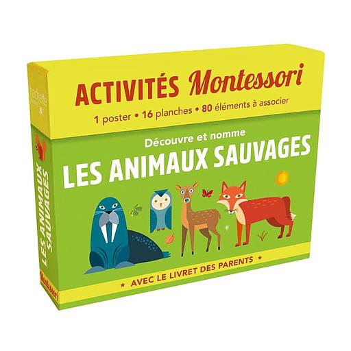 Découvre et nomme les animaux sauvages  - Avec le livret des parents