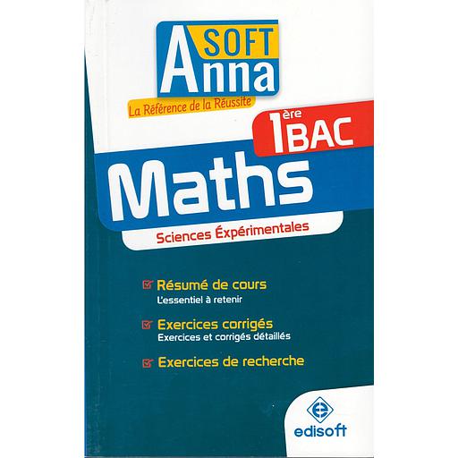 Anna Soft Maths 1 Bac sciences éxpérimentales