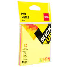 Post-it Couleur 76*76MM Fluo