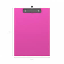 Porte Bloc A4 Rose Neon