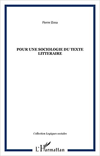 Pour une sociologie du texte littéraire
