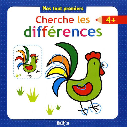 Cherche les differences  - 4+