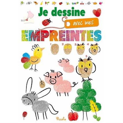 Je dessine avec mes empreintes