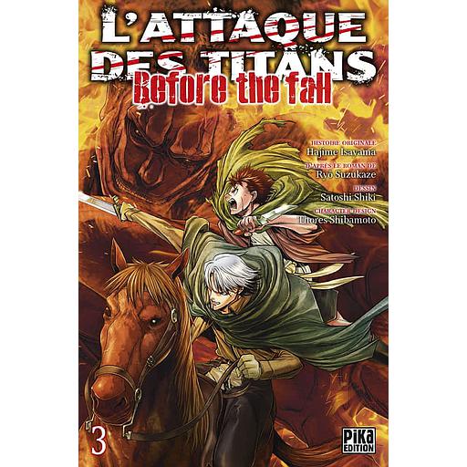 L'attaque des titans - Before the fall Tome 3