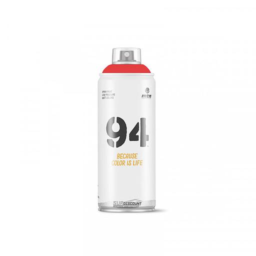 Bombe de Peinture MTN 94 Rouge Vif 400ML