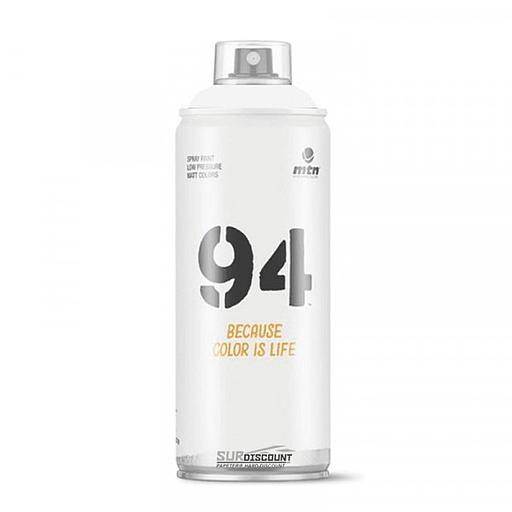 Bombe de peinture MTN 94 - Blanc mat 400ml