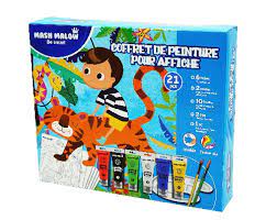 Coffret de peinture et coloriage