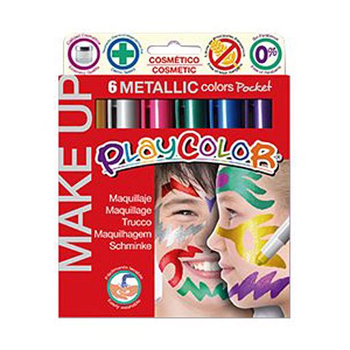 6 Marqueurs de maquillage PlayColor