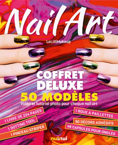 Nail Art  - Coffret deluxe, 50 modèles avec accessoires