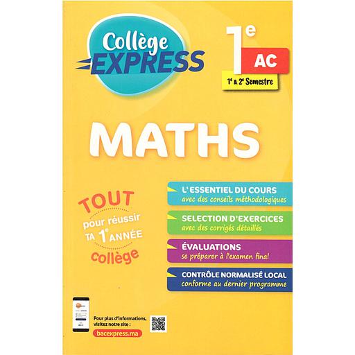 Collège Express Maths 1 AC 1&2 Semestre