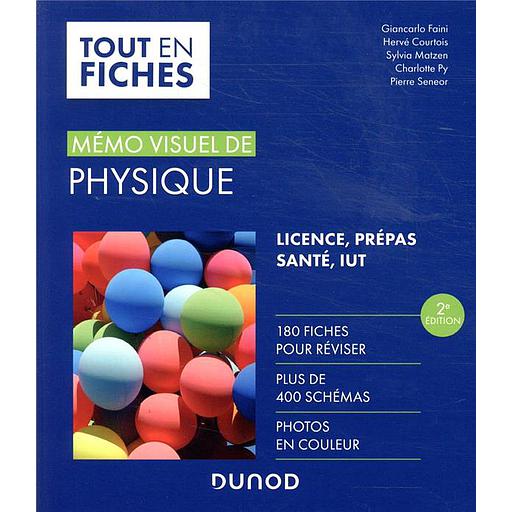 Campus - Mémo visuel de physique - L'essentiel en fiches - 2e édition