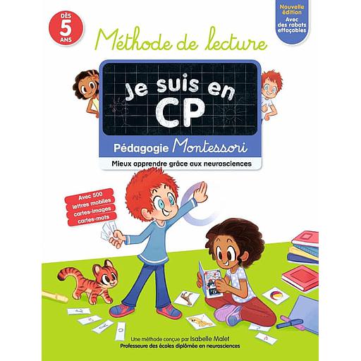 Méthode de lecture Je suis en CP  - Pédagogie Montessori, mieux apprendre grâce aux neurosciences