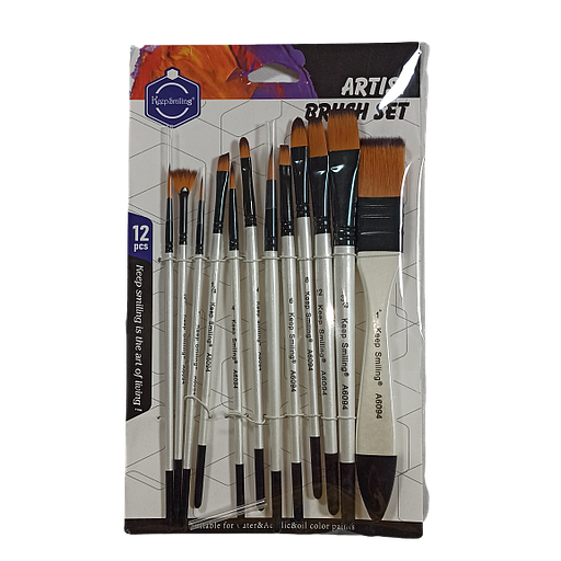 Pochette de 12 Pinceau