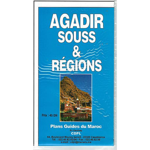 Carte d'Agadir Souss et Régions