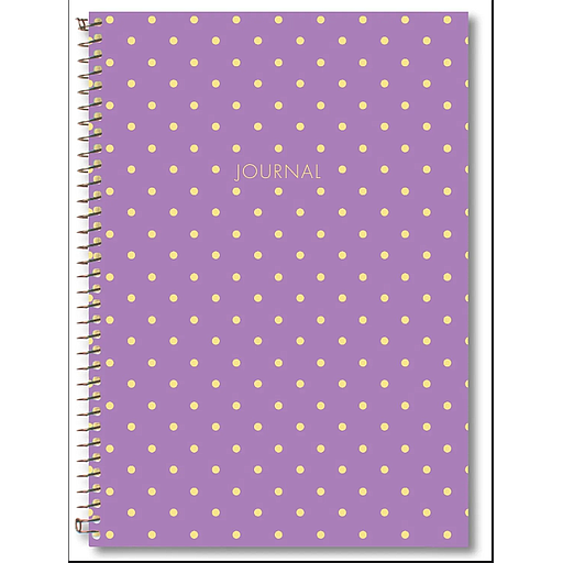 Bloc Note SHINE Pointé Avec Spiral 192P 17*24