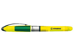 Surligneur encre liquide Navigator Jaune 545-24E