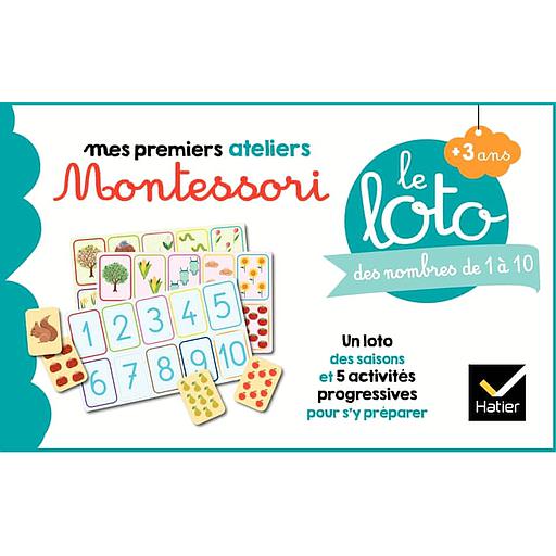 Le loto des nombres de 1 à 10  - Un loto des saisons et 5 activités progressives pour s'y préparer