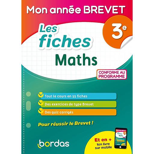 Les fiches Maths 3e