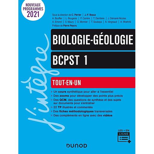 CAMPUS 4 - COURS TOUT-EN-UN - BIOLOGIE-GEOLOGIE TOUT-EN-UN BCPST 1RE ANNEE