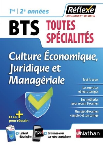 Culture économique, juridique et managériale BTS 1re et 2e années