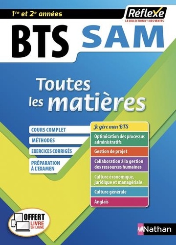 BTS SAM 1re et 2e années  - Toutes les matières