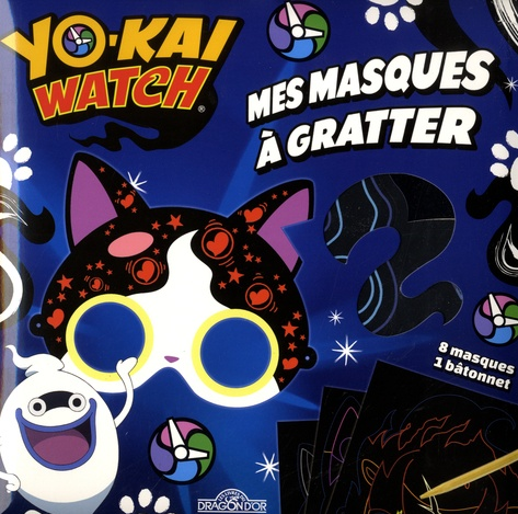 Yo-kai watch Mes masques à gratter