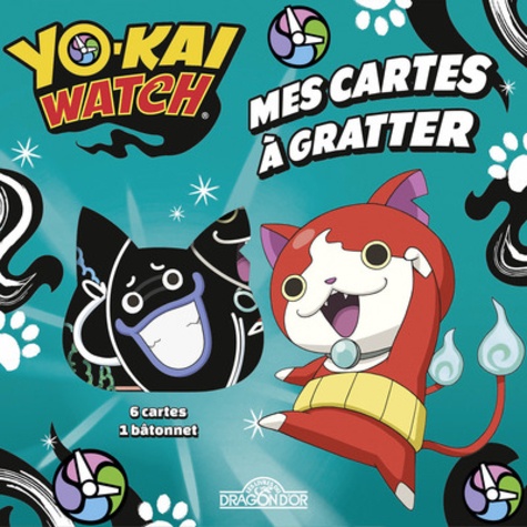 Mes cartes à gratter Yo-kai Watch  - Avec 1 bâtonnet