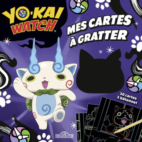 Mes cartes à gratter Yo-kai watch-Komasan
