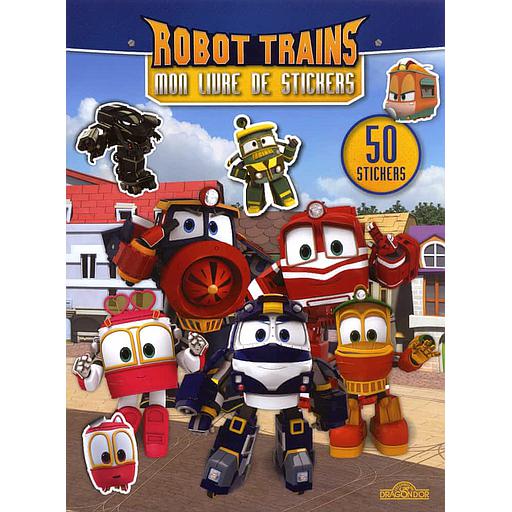 Robot trains  - Mon livre de stickers