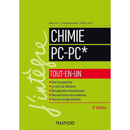 Chimie tout-en-un PC-PC* (Campus)