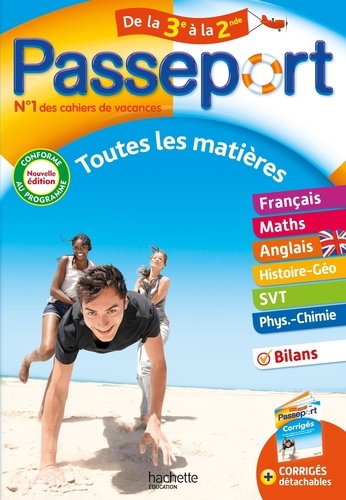 Passeport Toutes les matières de la 3e à la 2nde