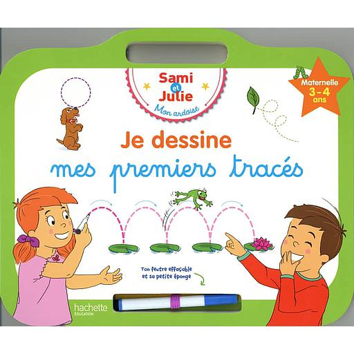 Je dessine mes premiers tracés Maternelle  - Avec un feutre effaçable