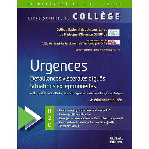 Urgences  - Défaillances viscérales aiguës, situations exceptionnelles (Afflux de victimes, épidémies, attentats, exposition nucléaire-radiologique-chimique)
