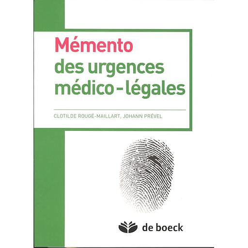 Mémento des urgences médico-légales