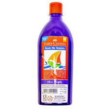 Bouteille de Peinture 500 ML Tempera Violet