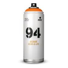 Bombe de peinture MTN 94 Orange 400ML
