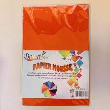 Pochette De 10 Feuilles Papier Mousse 20*30