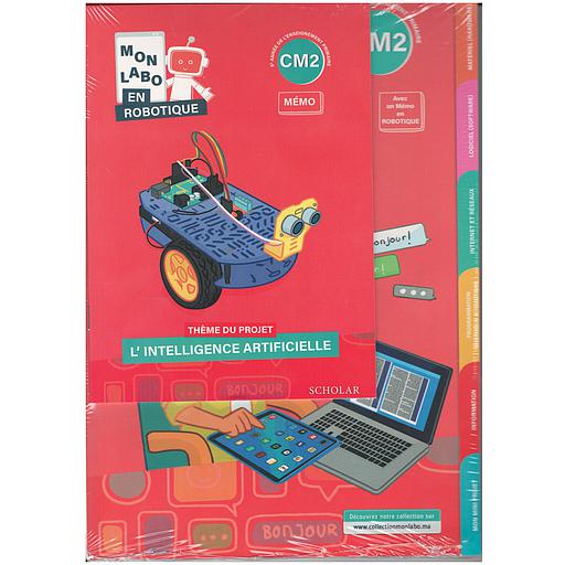 Mon labo en informatique et robotique CM2 - Fichier de l'élève avec un mémo en robotique