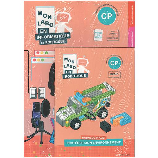 Mon labo en informatique et robotique CP - Fichier de l'élève avec un mémo en robotique