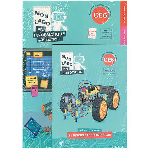 Mon labo en informatique et robotique CE6 - Fichier de l'élève avec un mémo en robotique