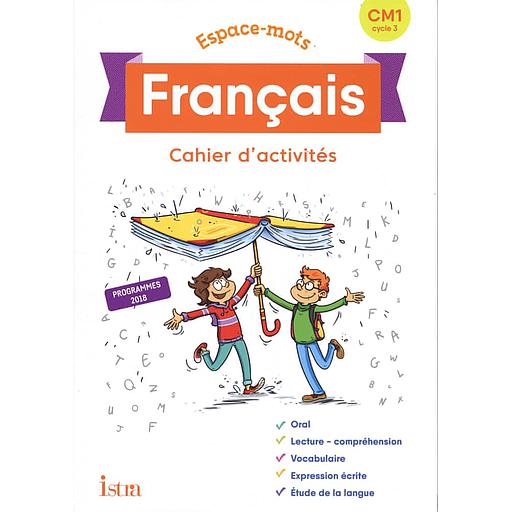 Français CM1 Espace-mots  - Cahier d'activités