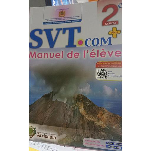 SVT.COM Plus 2AC Manuel de l'élève