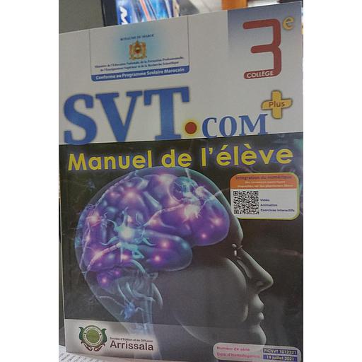 SVT.COM Plus 3AC Manuel de l'élève