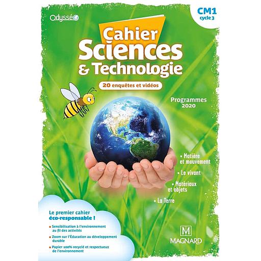 Cahier Sciences & Technologie CM1 Odysséo